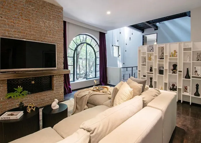 Appartement 6br House In Amsterdam Street Near Parque Mexico